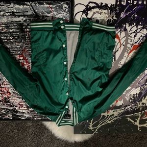 HnM green varsity/ bomber jacket
